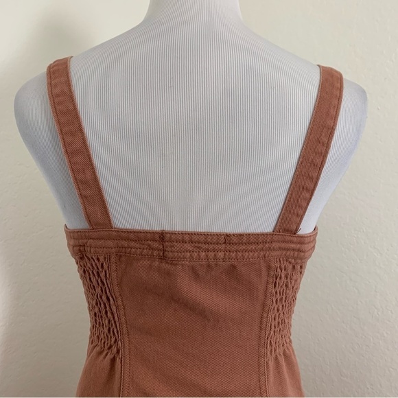 Pacsun Denim Dress Button Front Retro Size Small Cotton Sundress - Picture 16 of 16